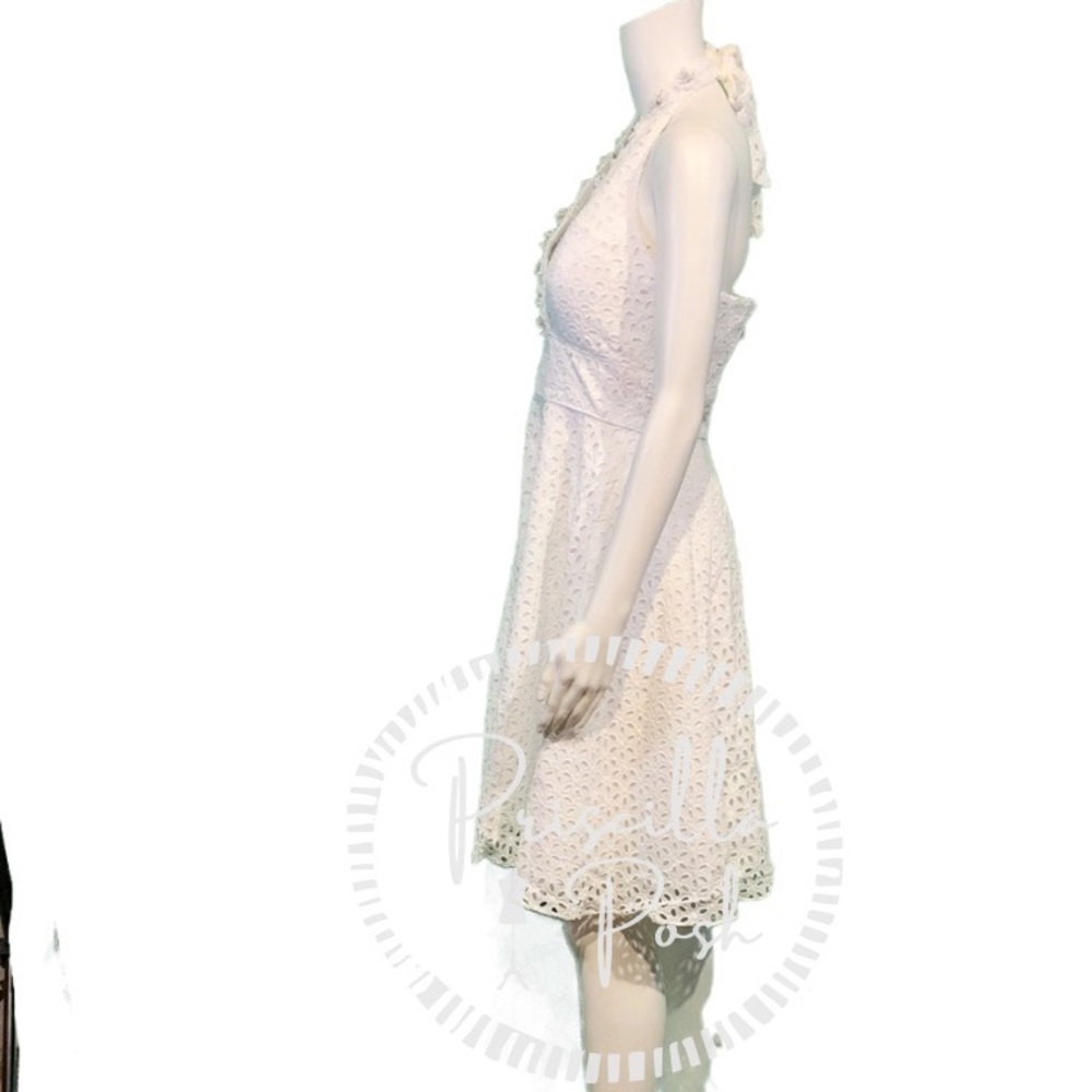 NWT Lilly Pulitzer “Willa Midi Dress” White Halter - Picture 9 of 14
